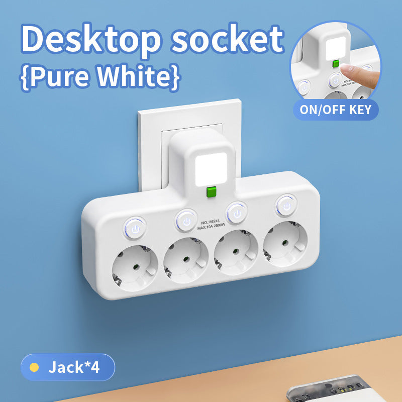 European Standard USB-C Power Socket Strip