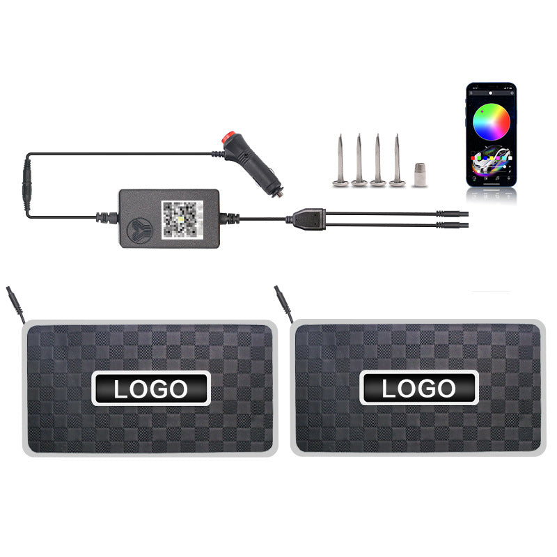 Universal LED Car Footwell Light with Music Sync
