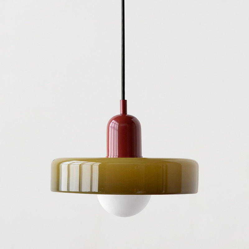 Nordic minimalist bedside glass lamp