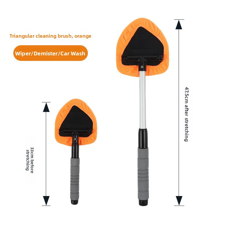 Retractable Car Window Glass Cleaner Brush