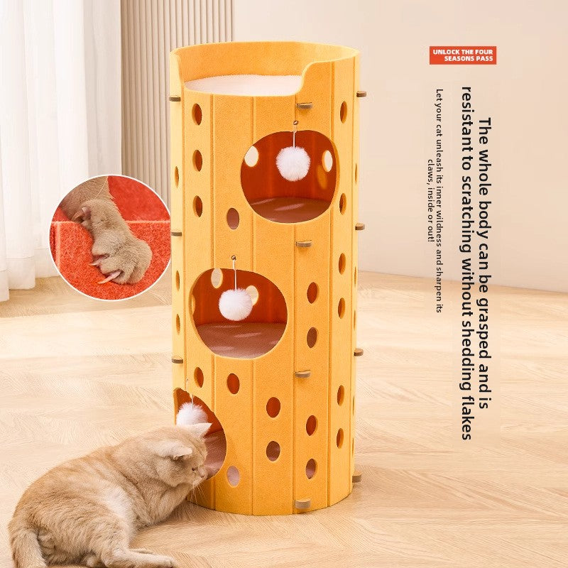 Multi Layer Cat Tree with Scratching Posts