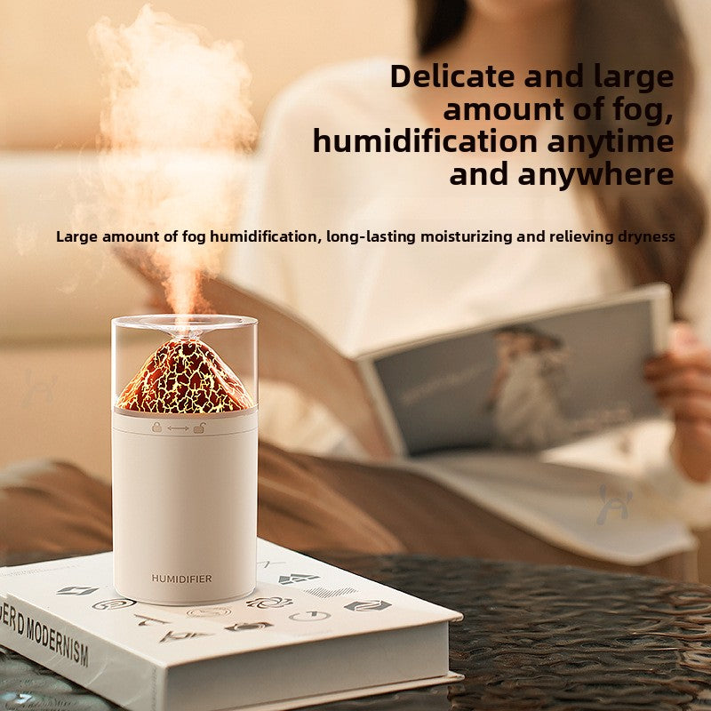 Volcanic Style USB Humidifier with Ambient Light