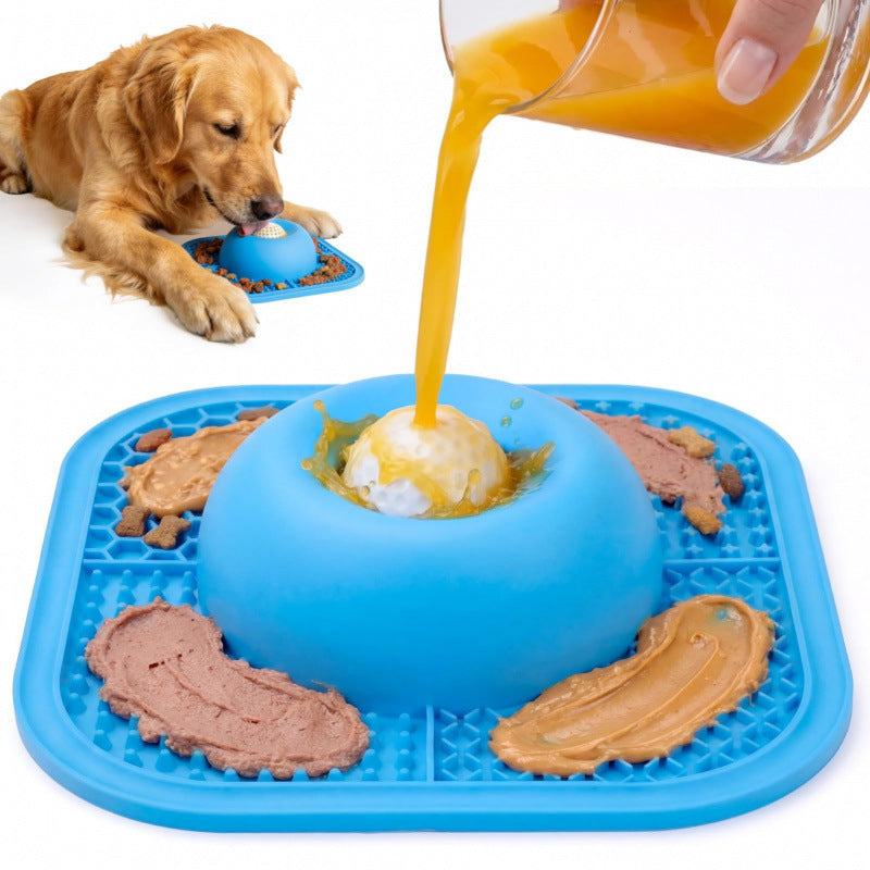 Non-Slip Silicone Pet Lick Bowl