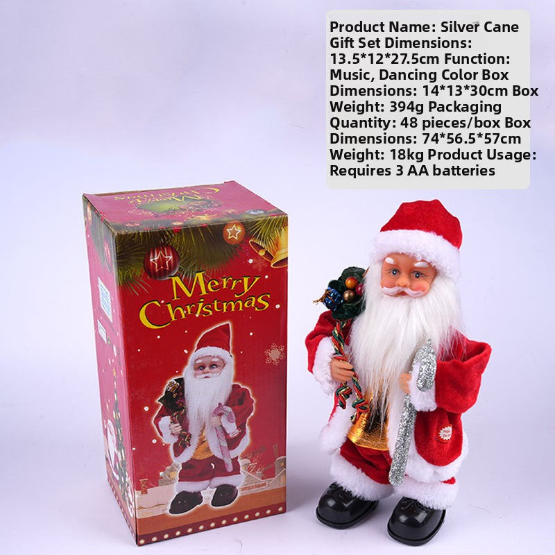 Climbing Pearl Santa Claus Electric Toy