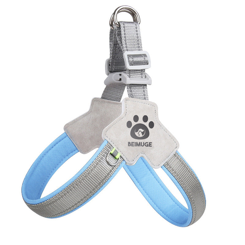 Adjustable Reflective Dog Harness with Anti-Escape Design