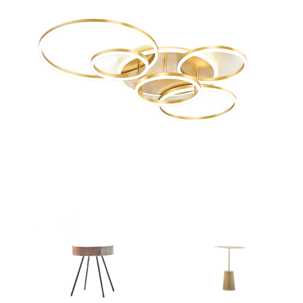 Round Creative Living Room Ceiling Light