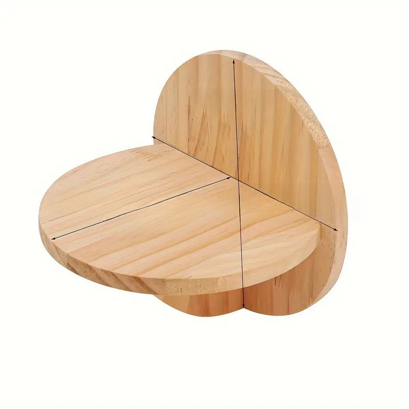 Wooden Wall Mounted Cat Hammock Climbing Ladder Shelf Set
