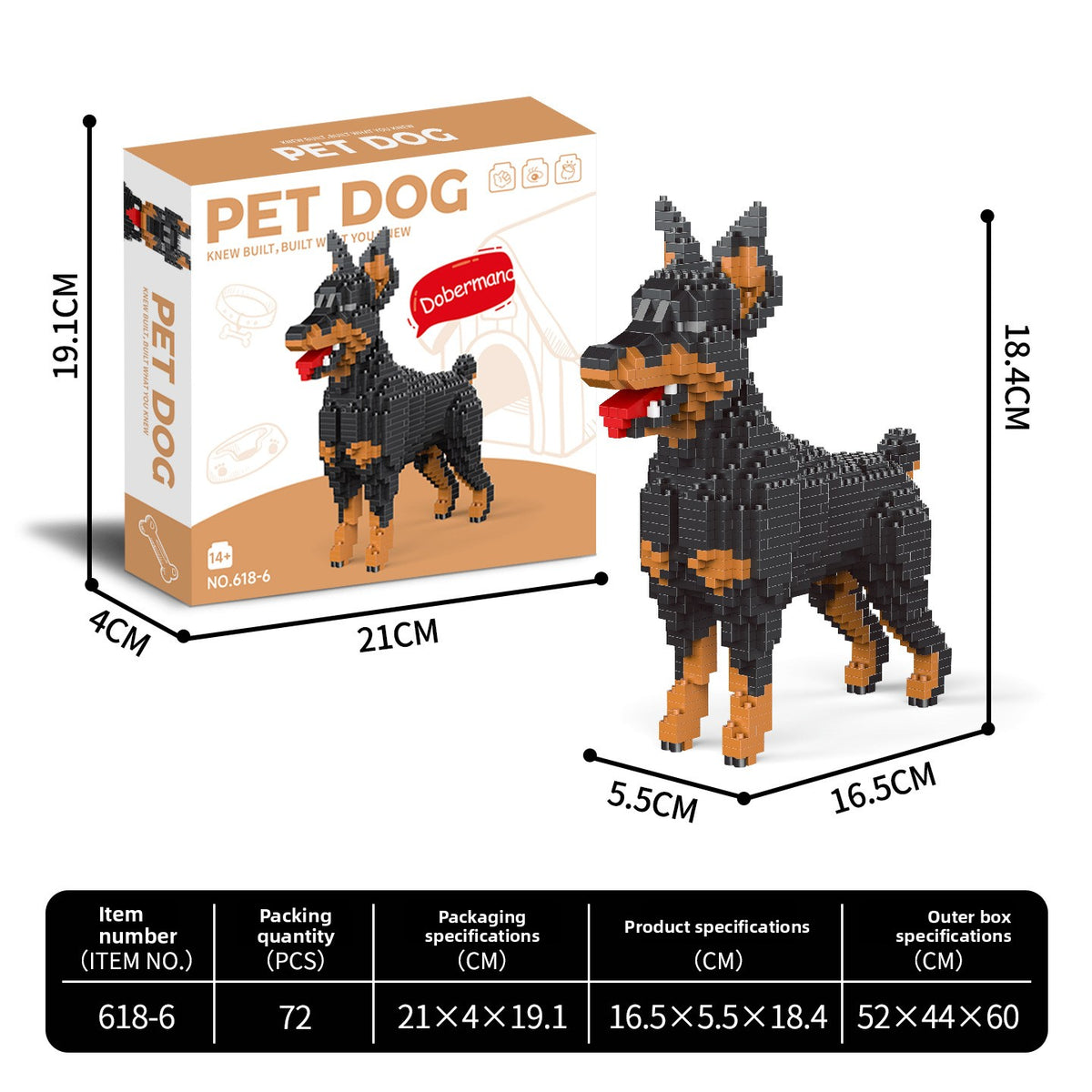 Dog Breed Building Block