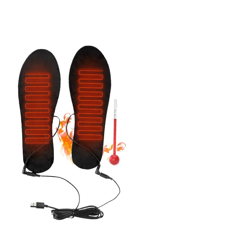 USB Electric Heating Insoles Warm Washable Foot Warmer