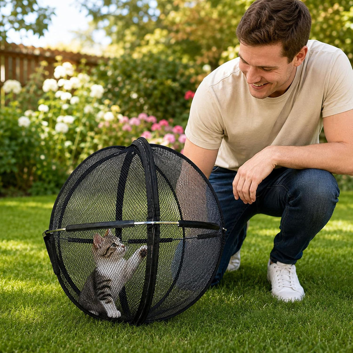 Portable Pet Ball Playpen