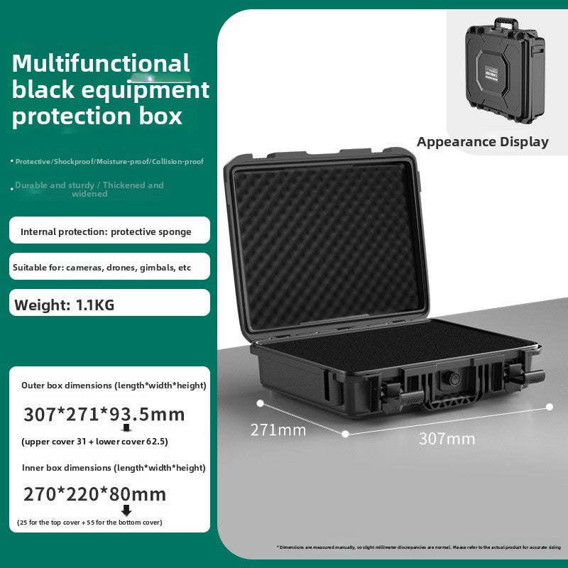 Durable Waterproof Plastic Protective Tool Case with Foam