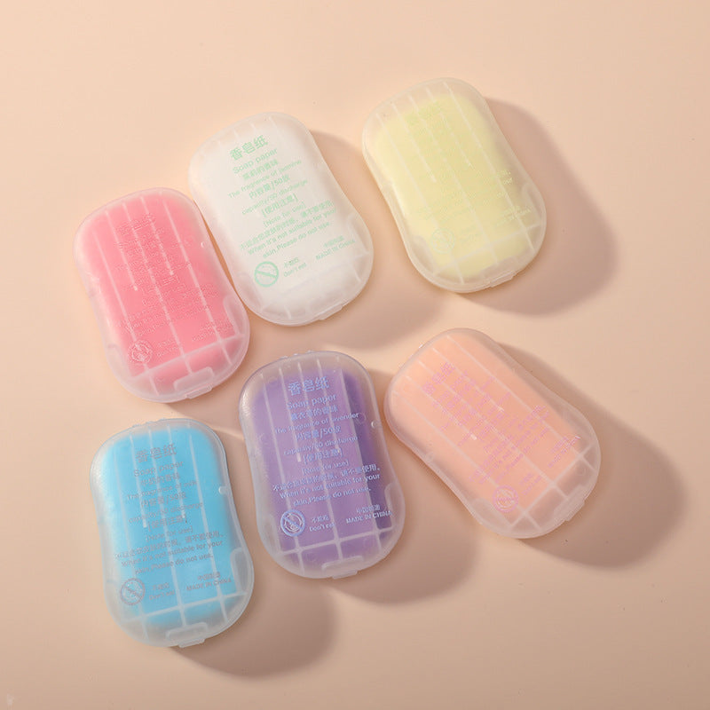 Disposable Soap Paper Tablets