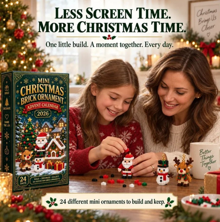 Christmas building blocks
