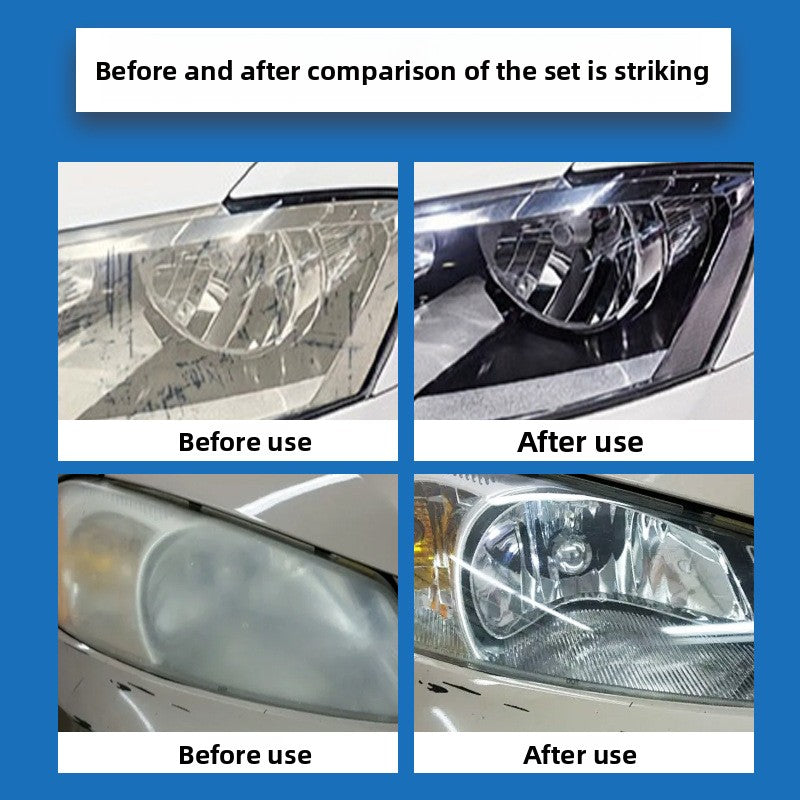Headlight Restoration Agent for Yellowing Repair and Lens Brightening