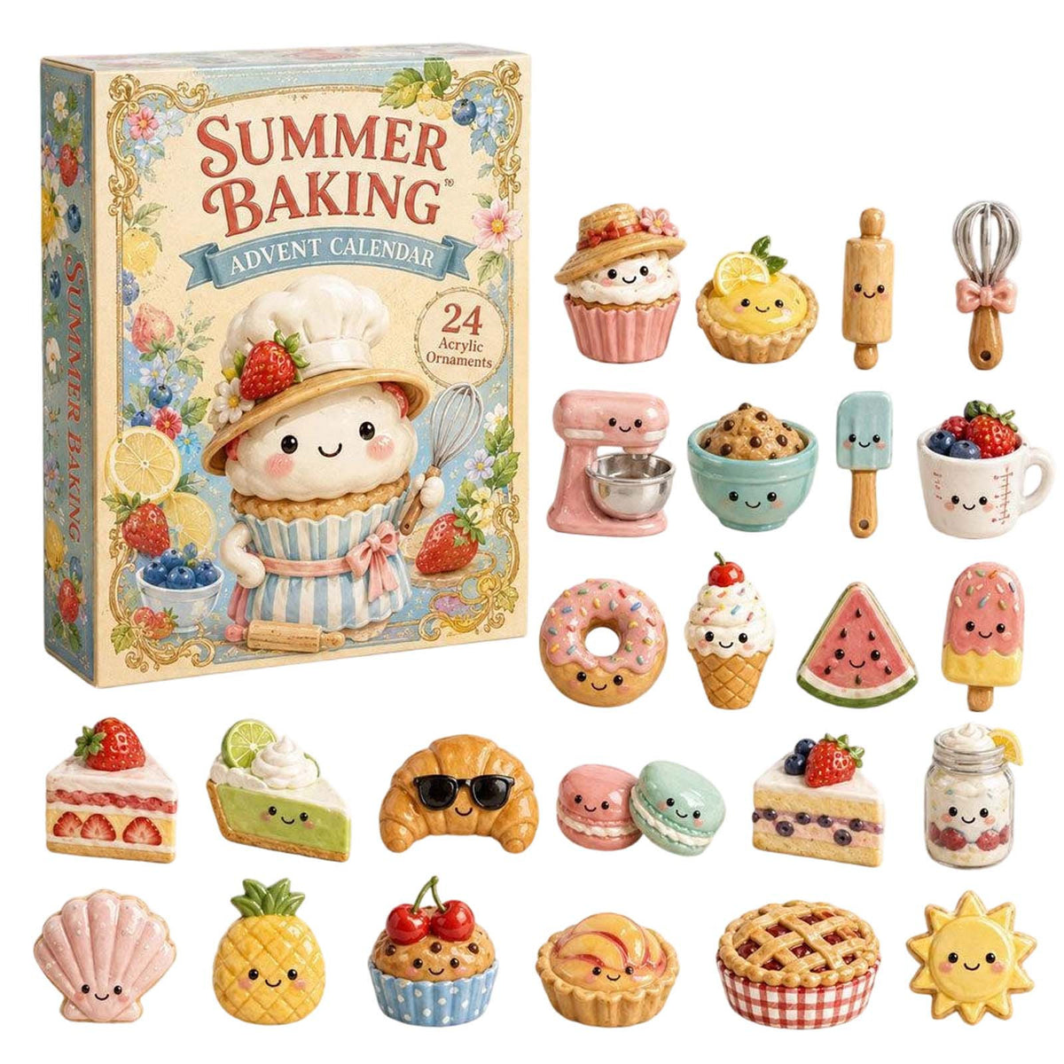 Vintage Baking Advent Calendar Blind Box