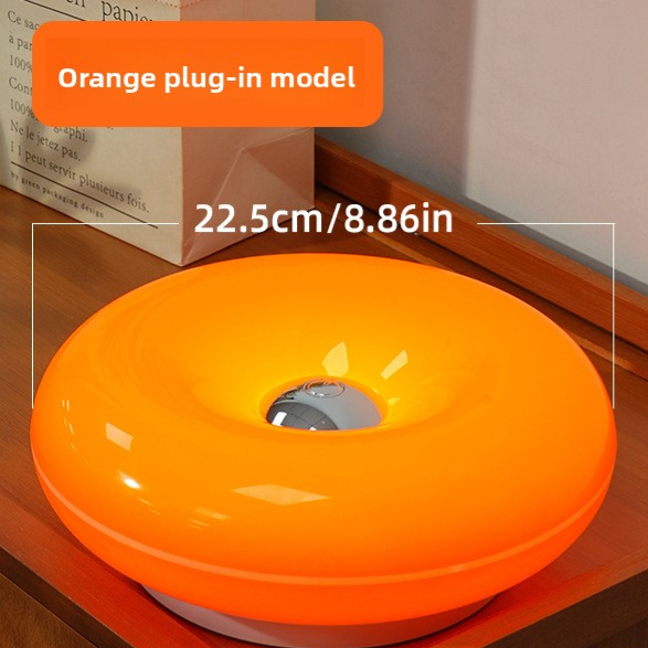 Rechargeable Donut Wall Lamp with Touch Control