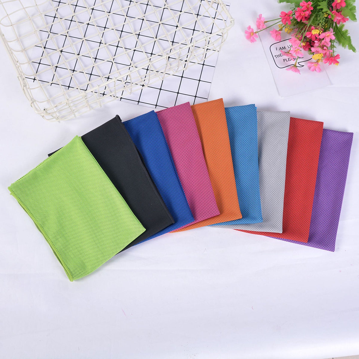 Double Layer Instant Cooling Sports Towel