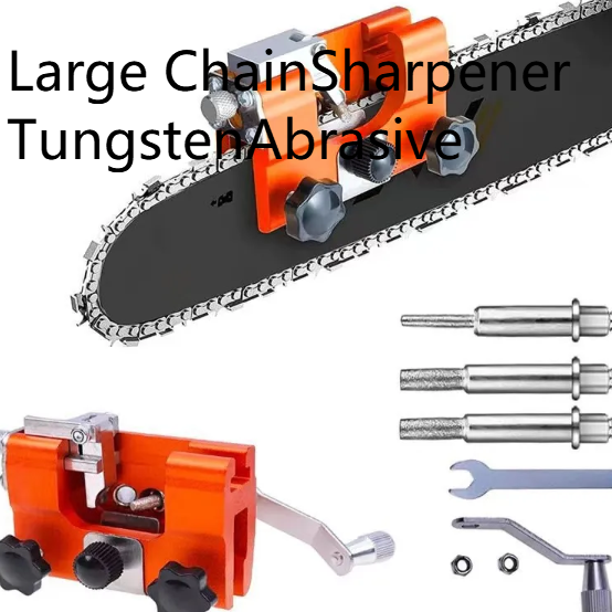 Portable Chain Saw Sharpener Tool