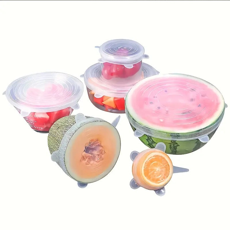 Food Grade Silicone Fresh Keeping Lids
