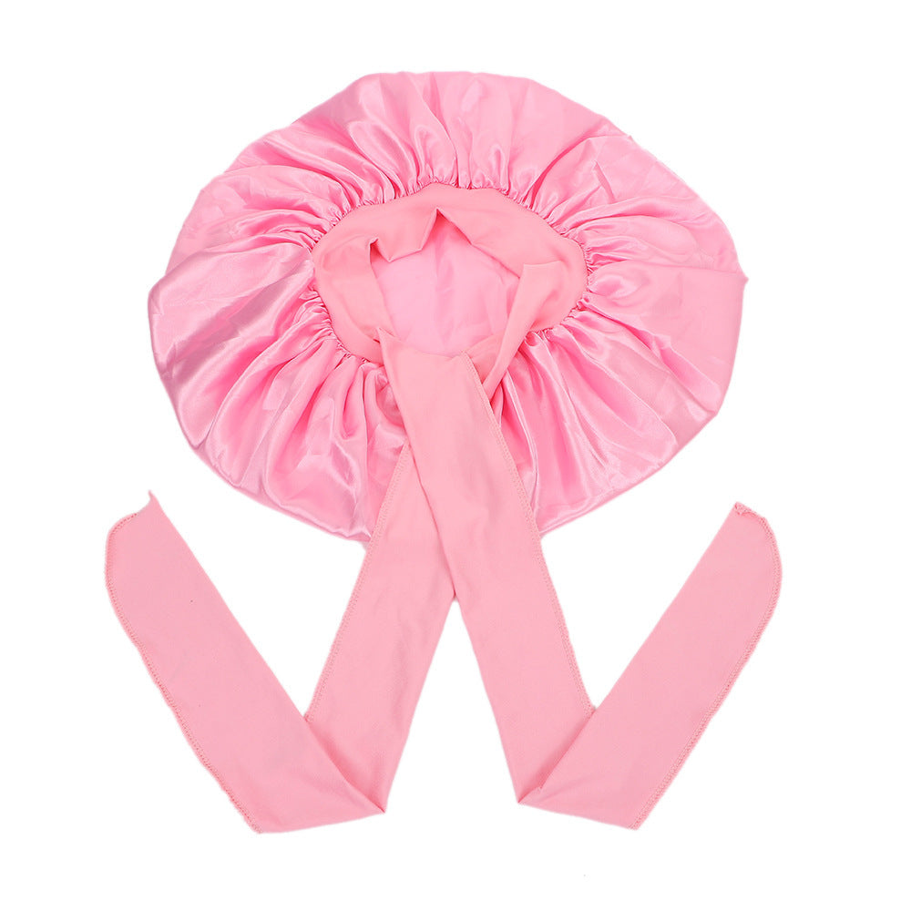 Womens Satin Sleep Cap Hair Protection Bonnet