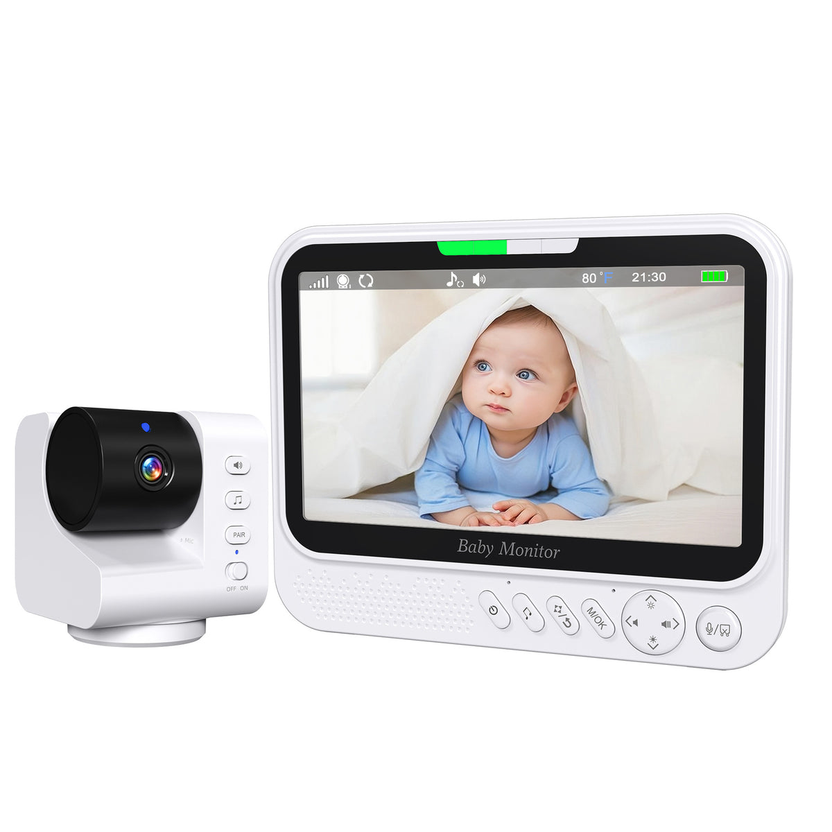 Wireless Video Baby Monitor with Night Vision