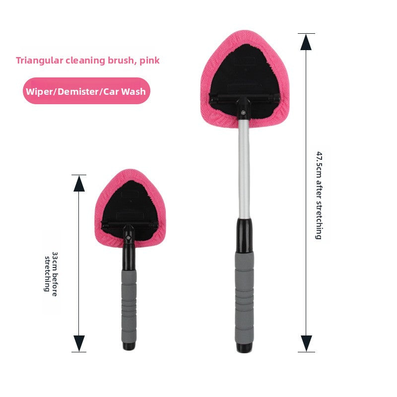 Retractable Car Window Glass Cleaner Brush