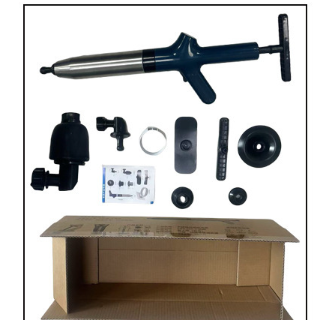 One-Pulse Toilet Cleaning Power Tool - High Pressure