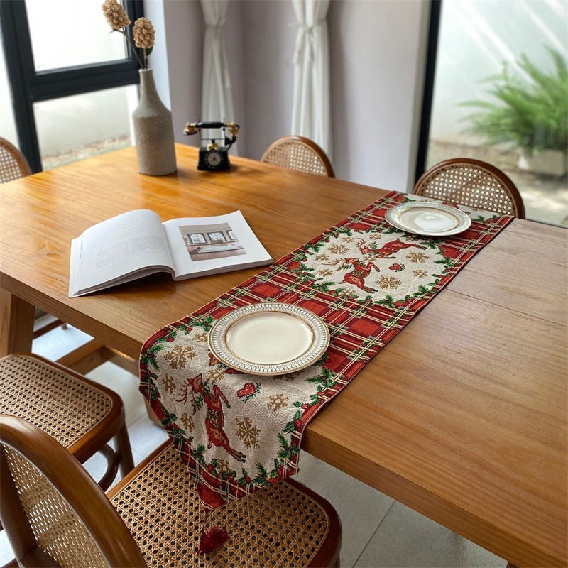 Christmas Table Flag