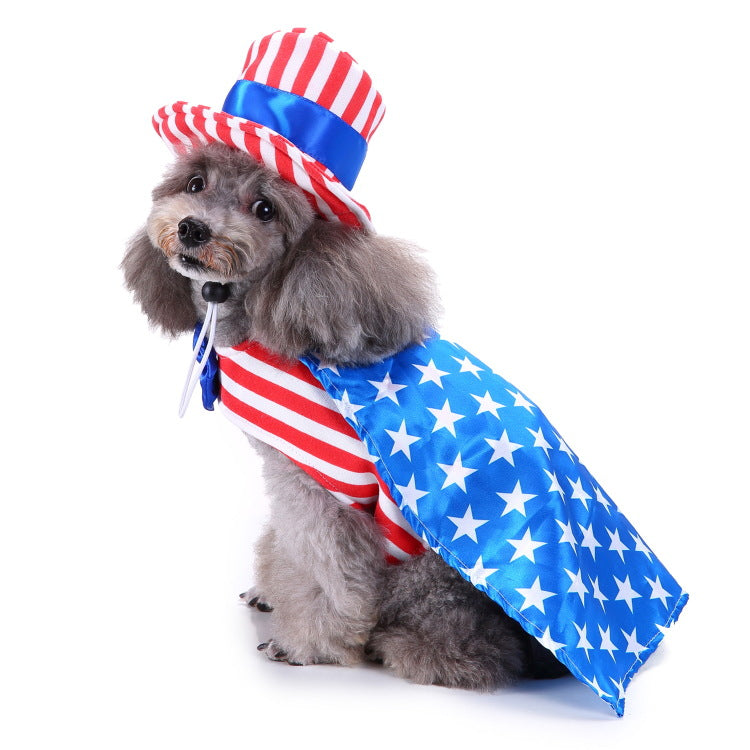 Festive Polyester Pet Dog Costume