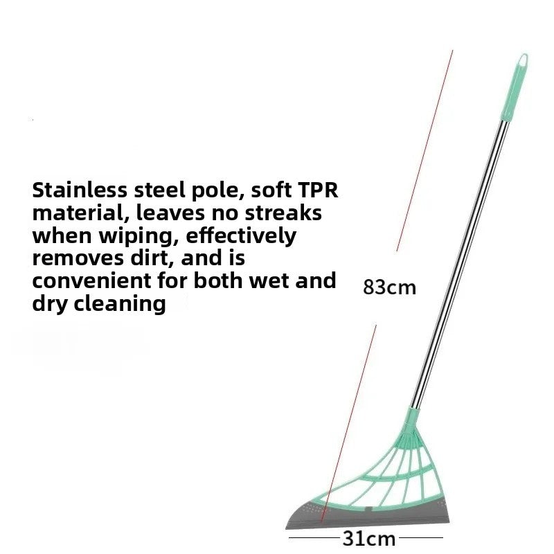 Household magic broom dust removal and ash sweeping non-stick head