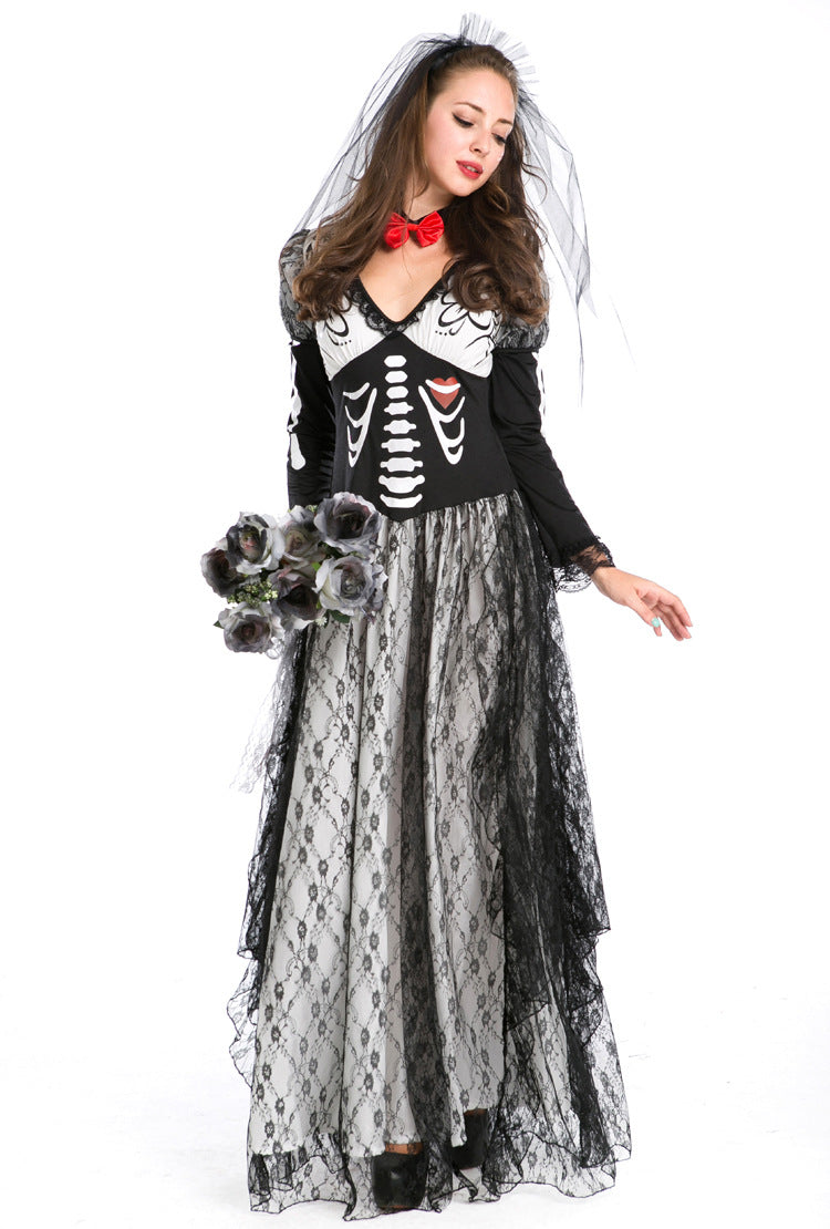 Vampire Skeleton Role Play Costume Set