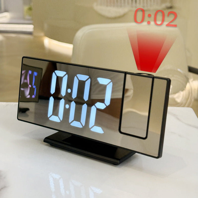 LED Projection Alarm Clock with Temperature Display