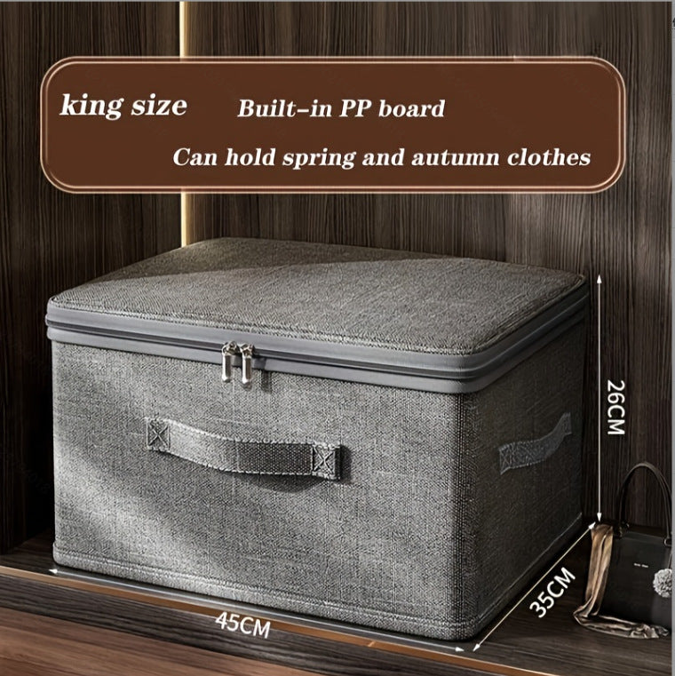 Household Flip-Top Four-Piece Storage Box