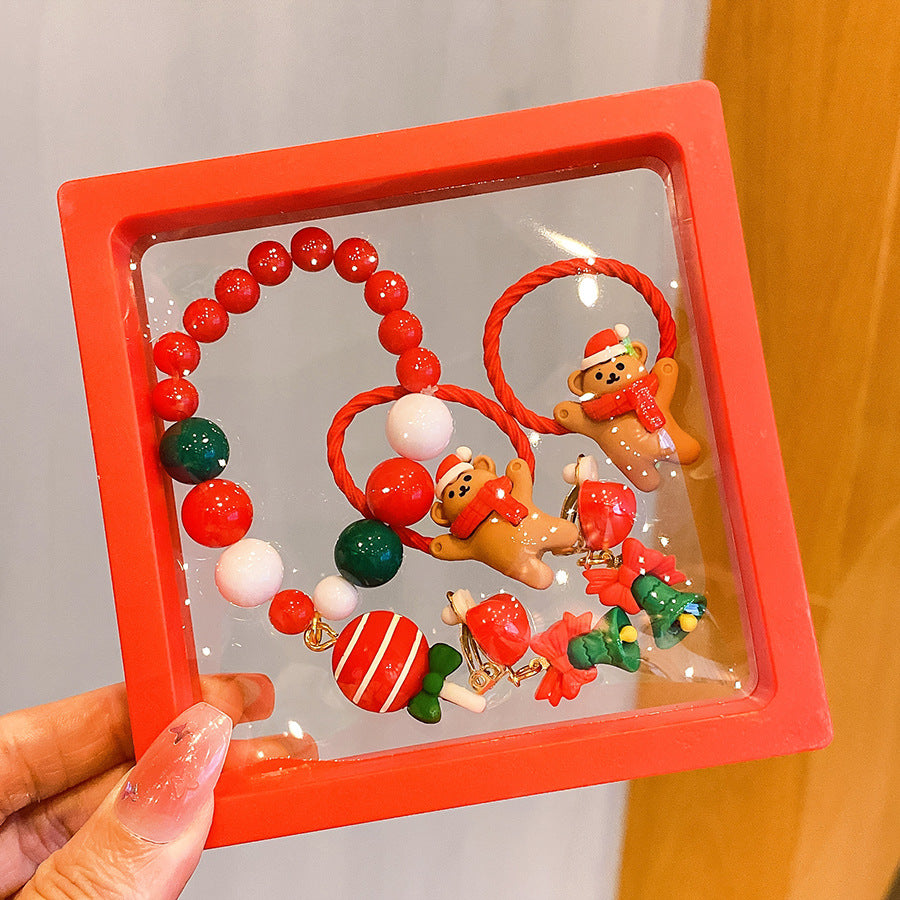Christmas Themed Childrens Bracelet Set