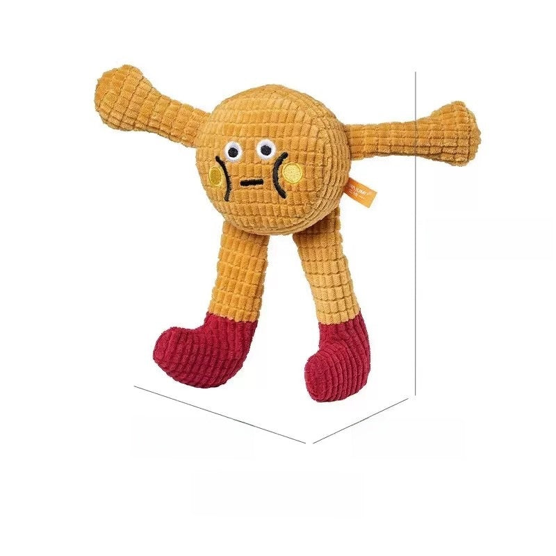 Pet dog plush sound-making toy