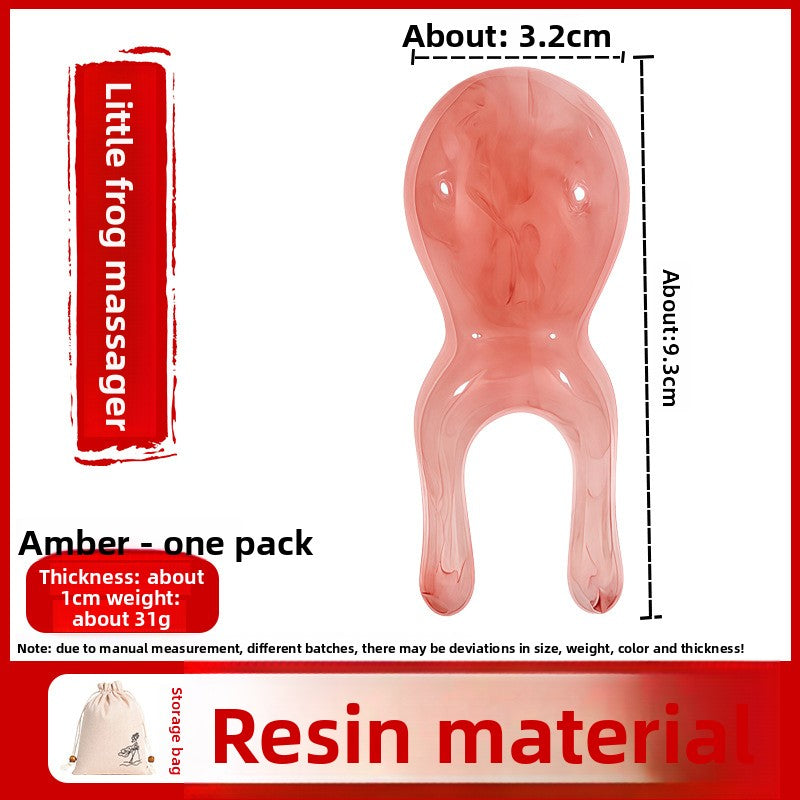 Facial Gua Sha Scraping Stick, Meridian Brush, Octopus Head Massage Comb