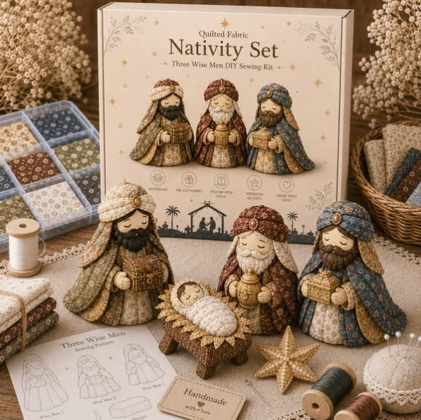 DIY Nativity Scene Sewing Kit