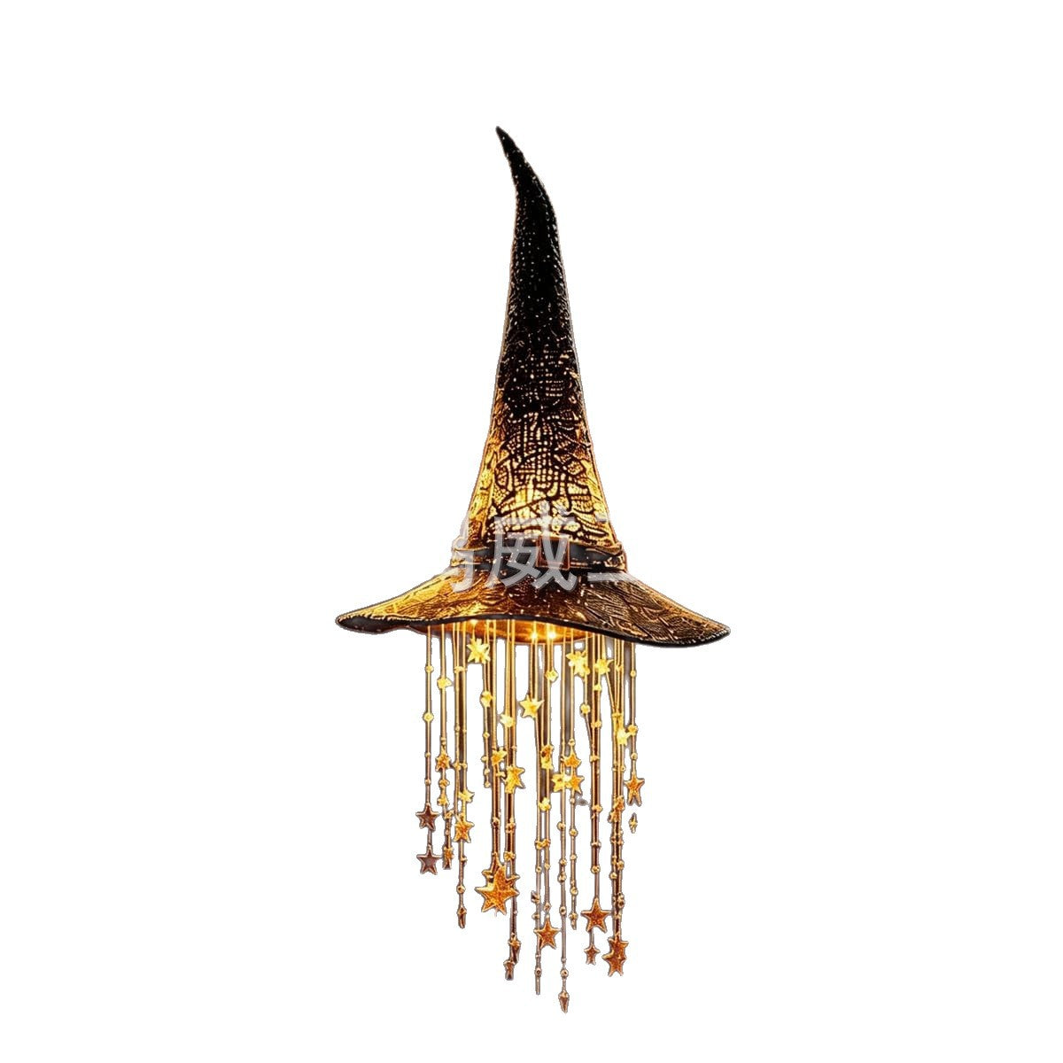 Luminous Christmas Hat Wind Chime Light for Indoor and Outdoor Holiday Decoration