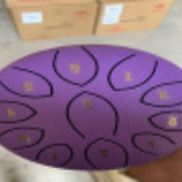 Professional Steel Tongue Drum with Hammer and Accessories