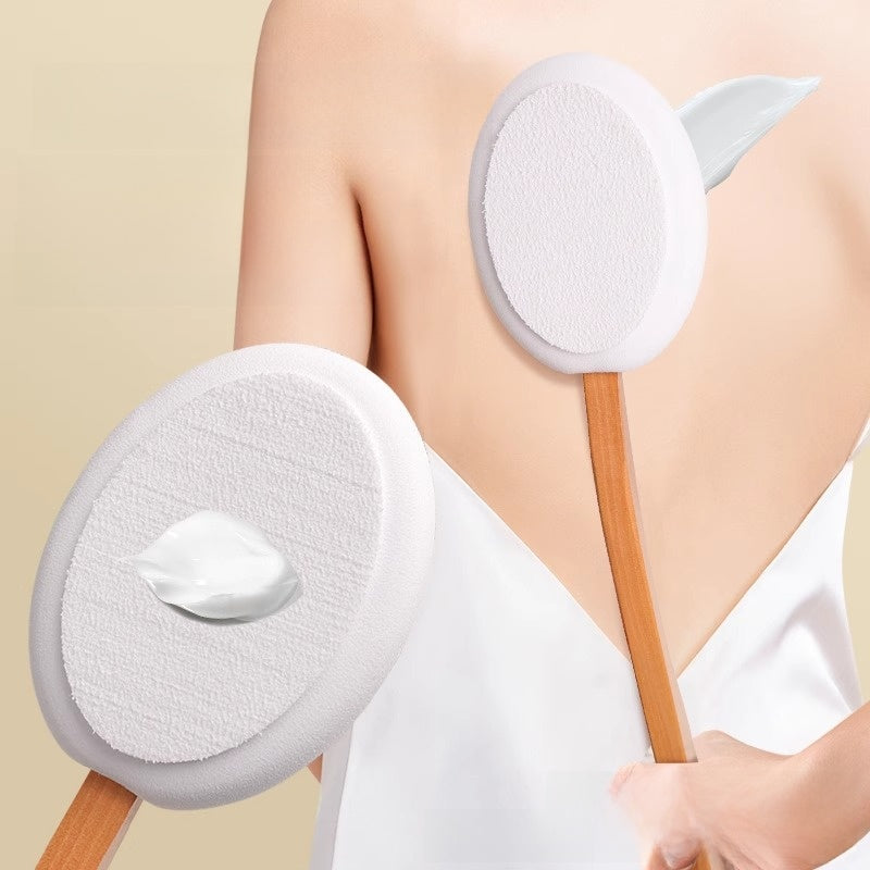 Long-Handle Back Lotion Applicator Brush