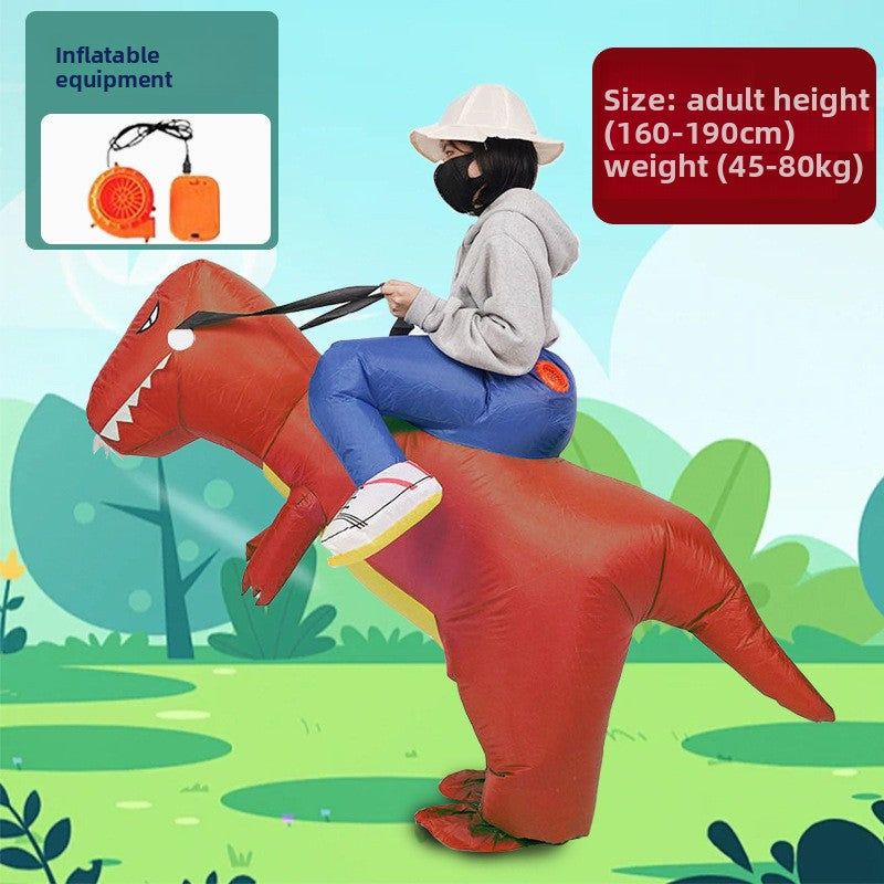 Dinosaur Inflatable Costume for Performance and Halloween