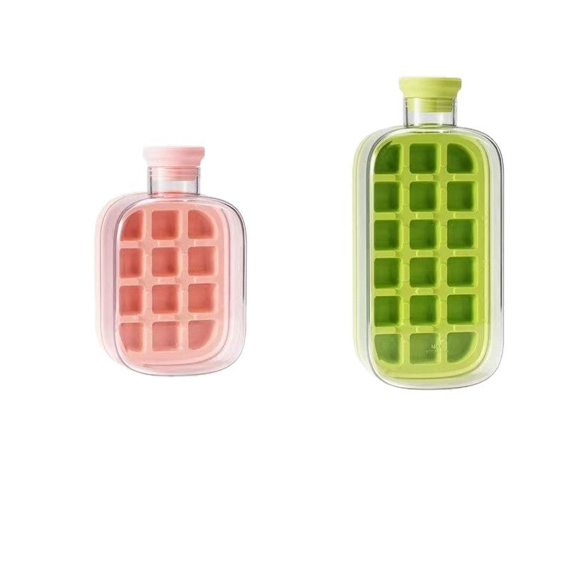 Curling Press-Type Silicone Ice Cube Mold Water Kettle