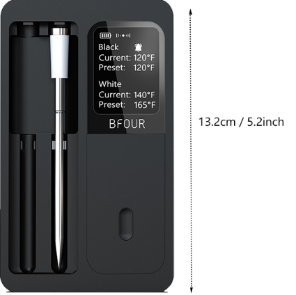 Dual Probe Smart Wireless Bluetooth Meat Thermometer