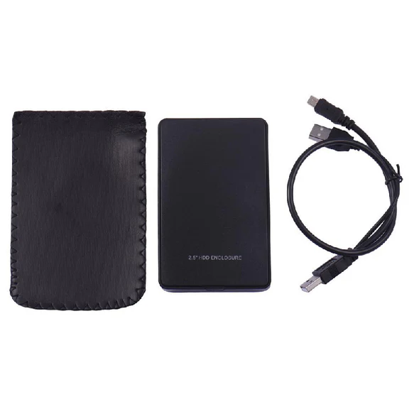 Screwless mobile hard drive enclosure