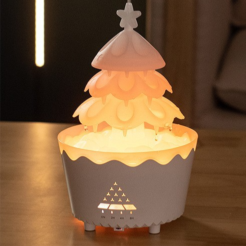 Rotating raindrop lucky Christmas tree aromatherapy machine
