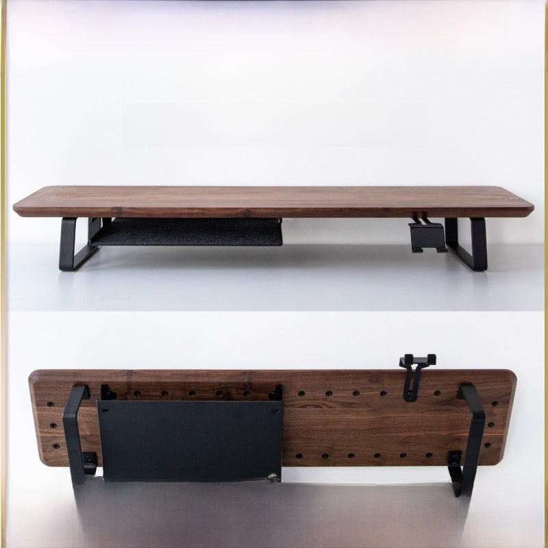 Wooden Monitor Riser with Storage Drawer