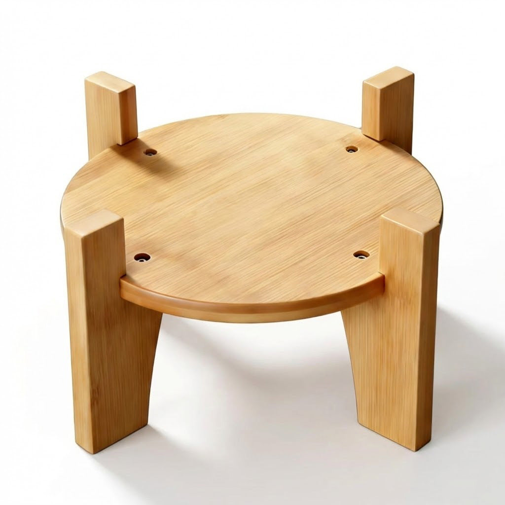 Wood Wine Stand