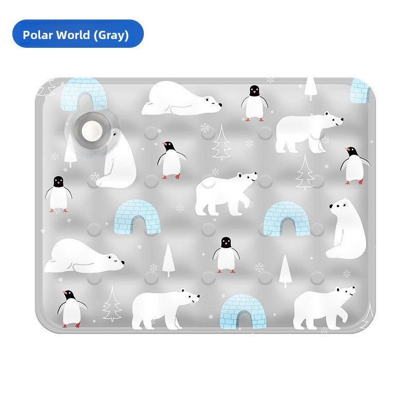 Cartoon Pet Cooling Gel Mat