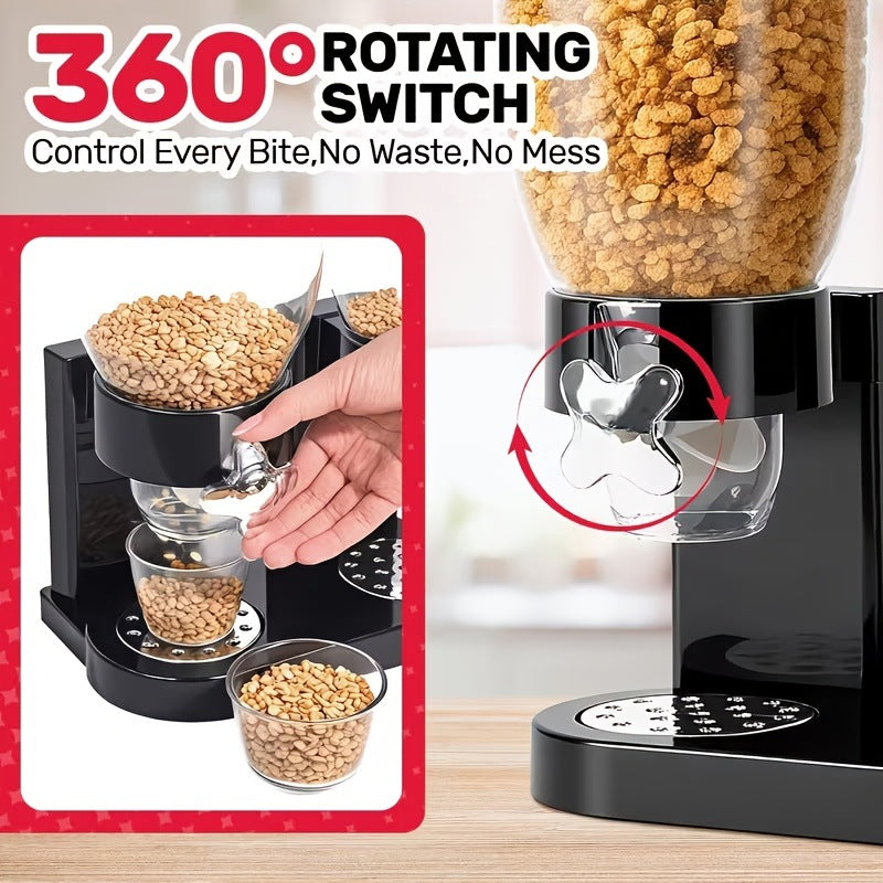Cereal Dispenser with Multiple Barrels