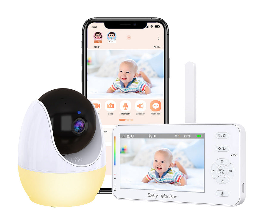 Wireless Video Baby Monitor with Night Vision